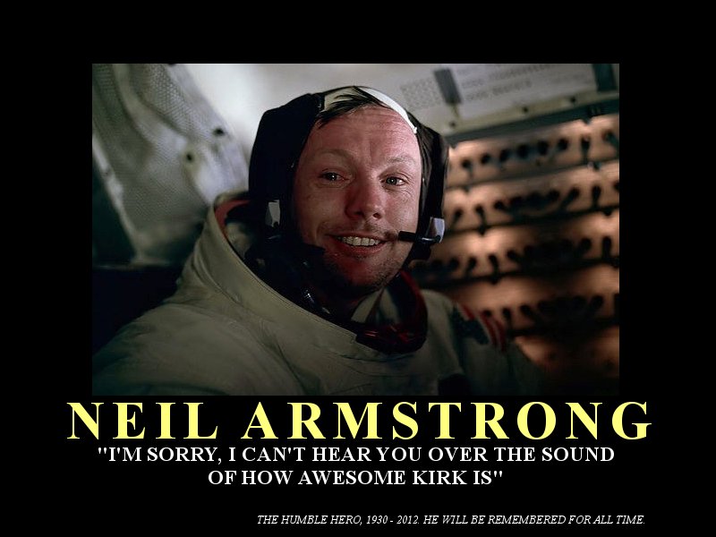 Neil Armstrong Motivational Poster